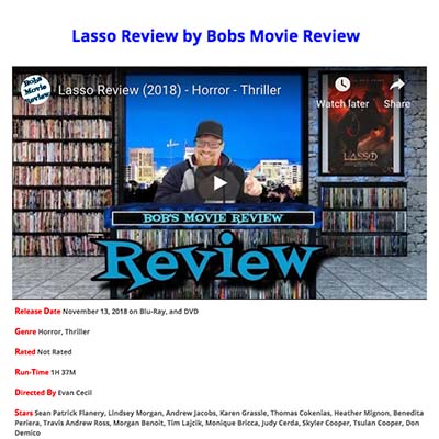 Lasso Review by Bobs Movie Review